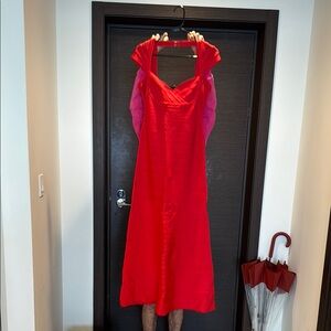Herve Leger Red Dress